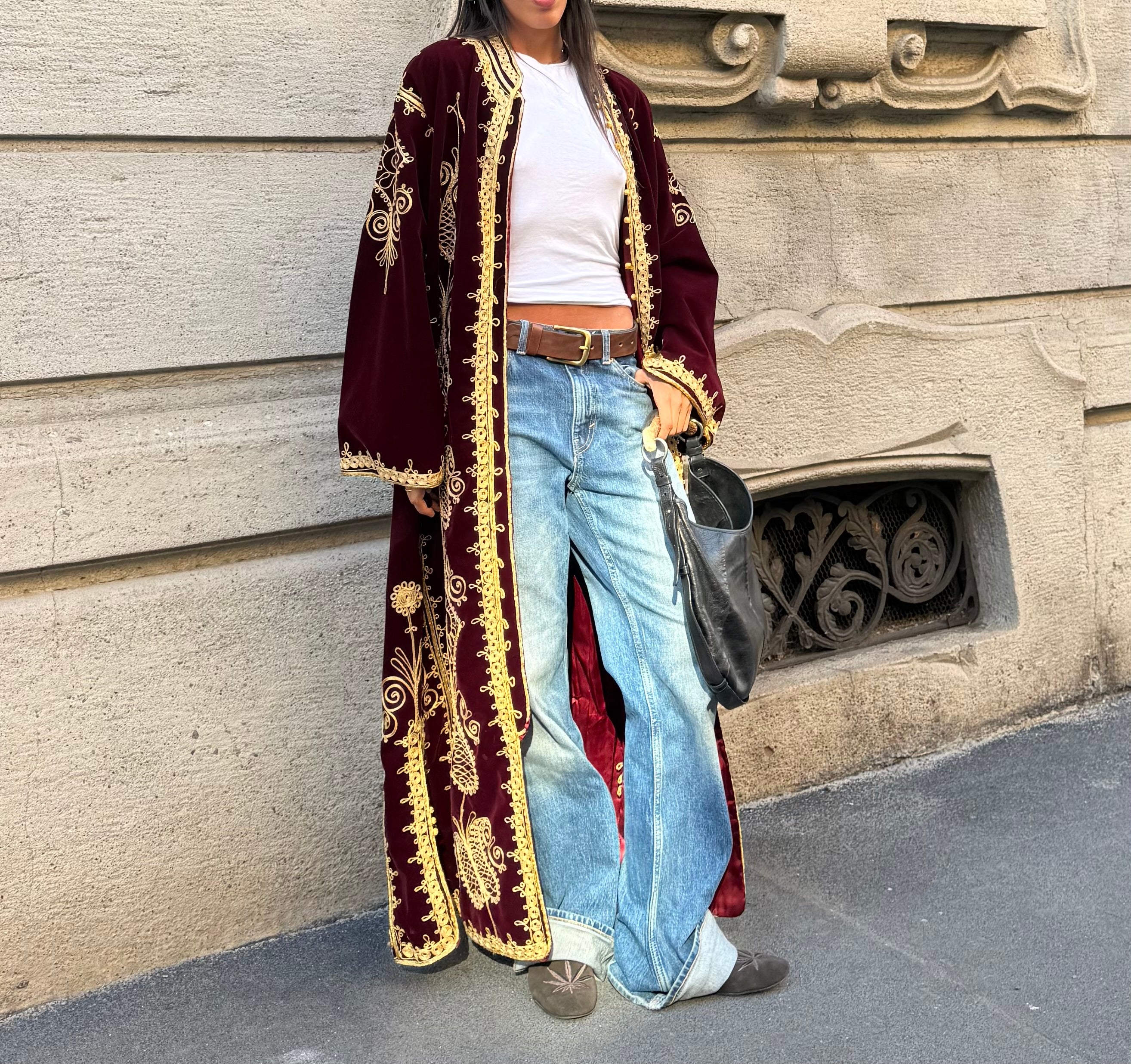 Radical chic queen coat