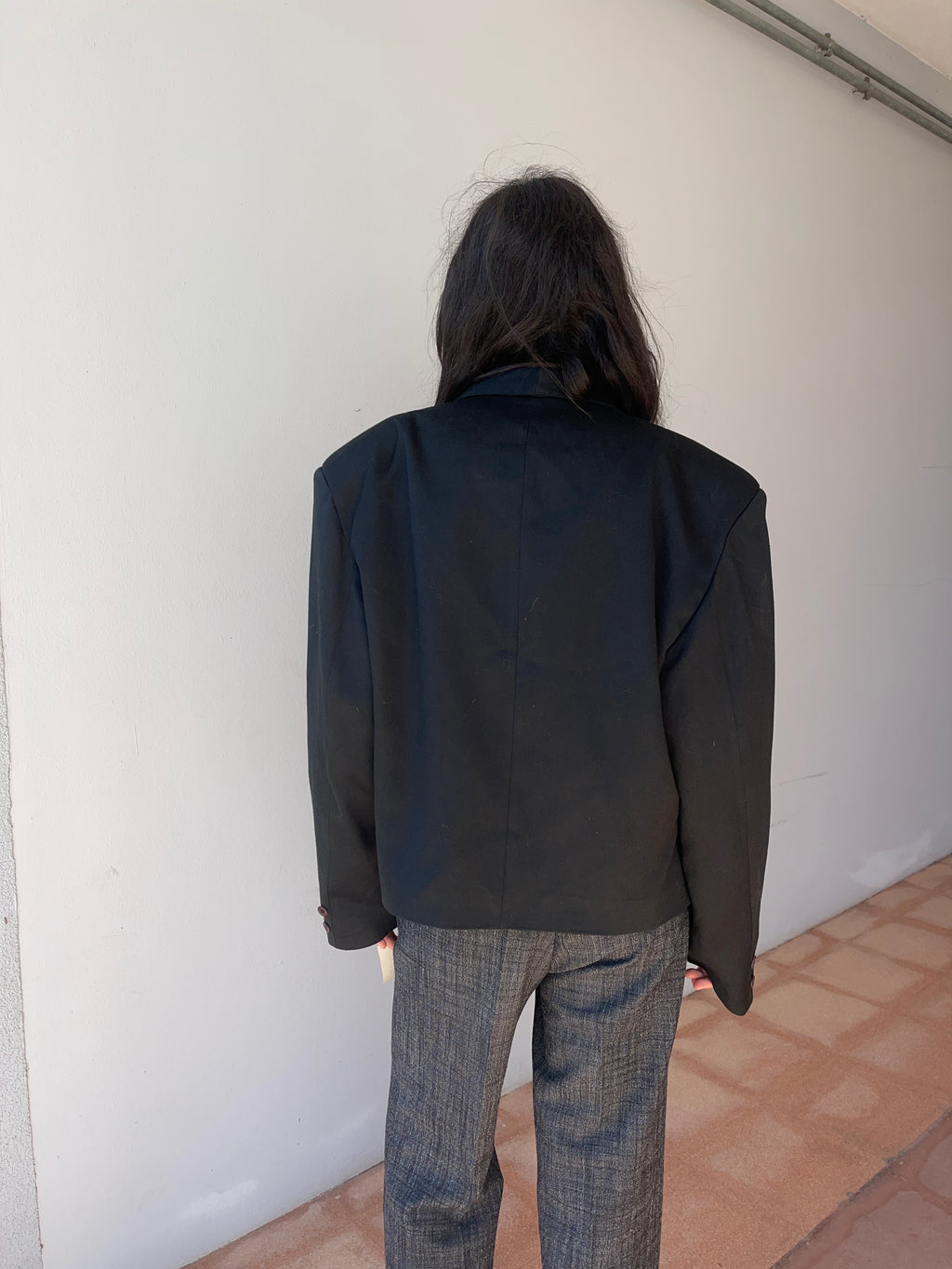 Grey trousers