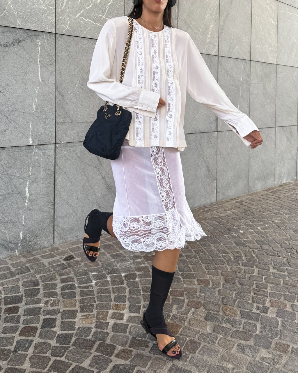 Miu miu violet sandals