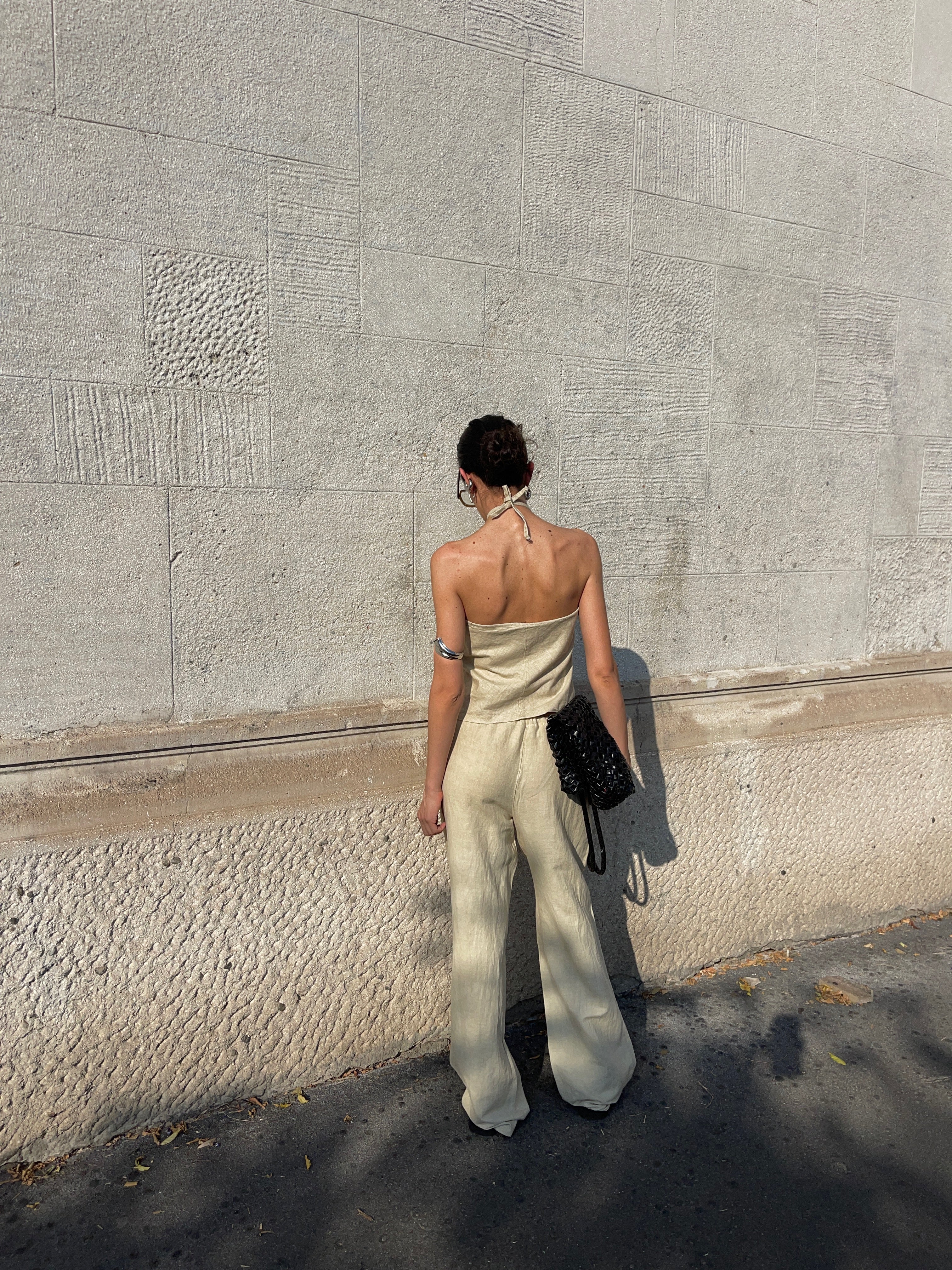 Linen safari set