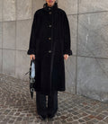 Black Alpaca coat