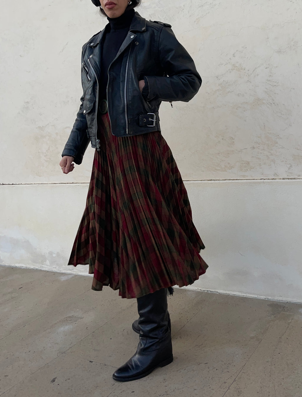 Wool skirt