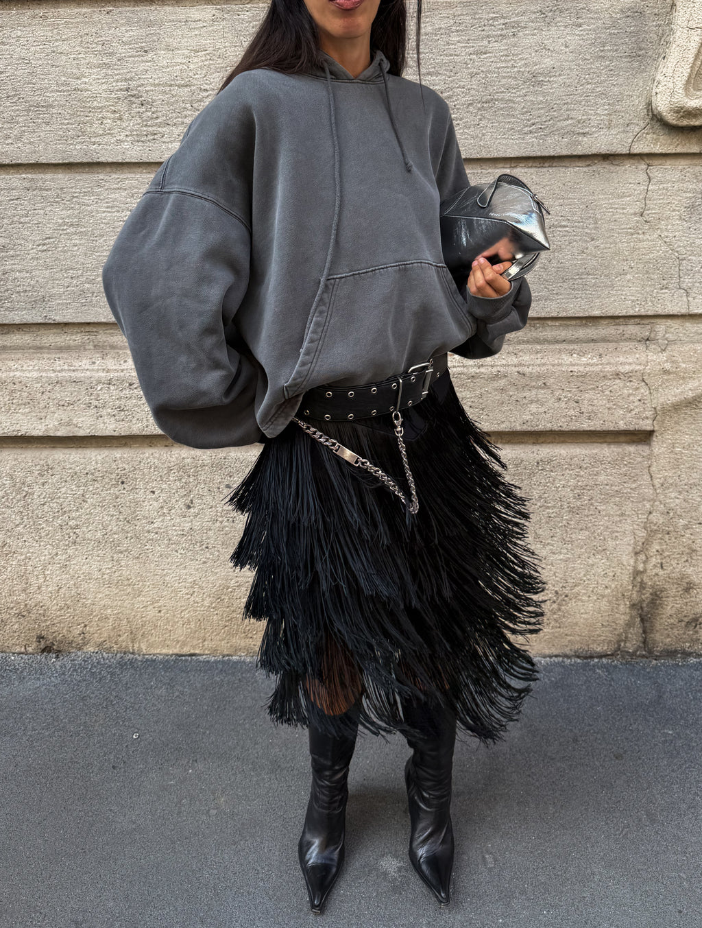 Fringed dress