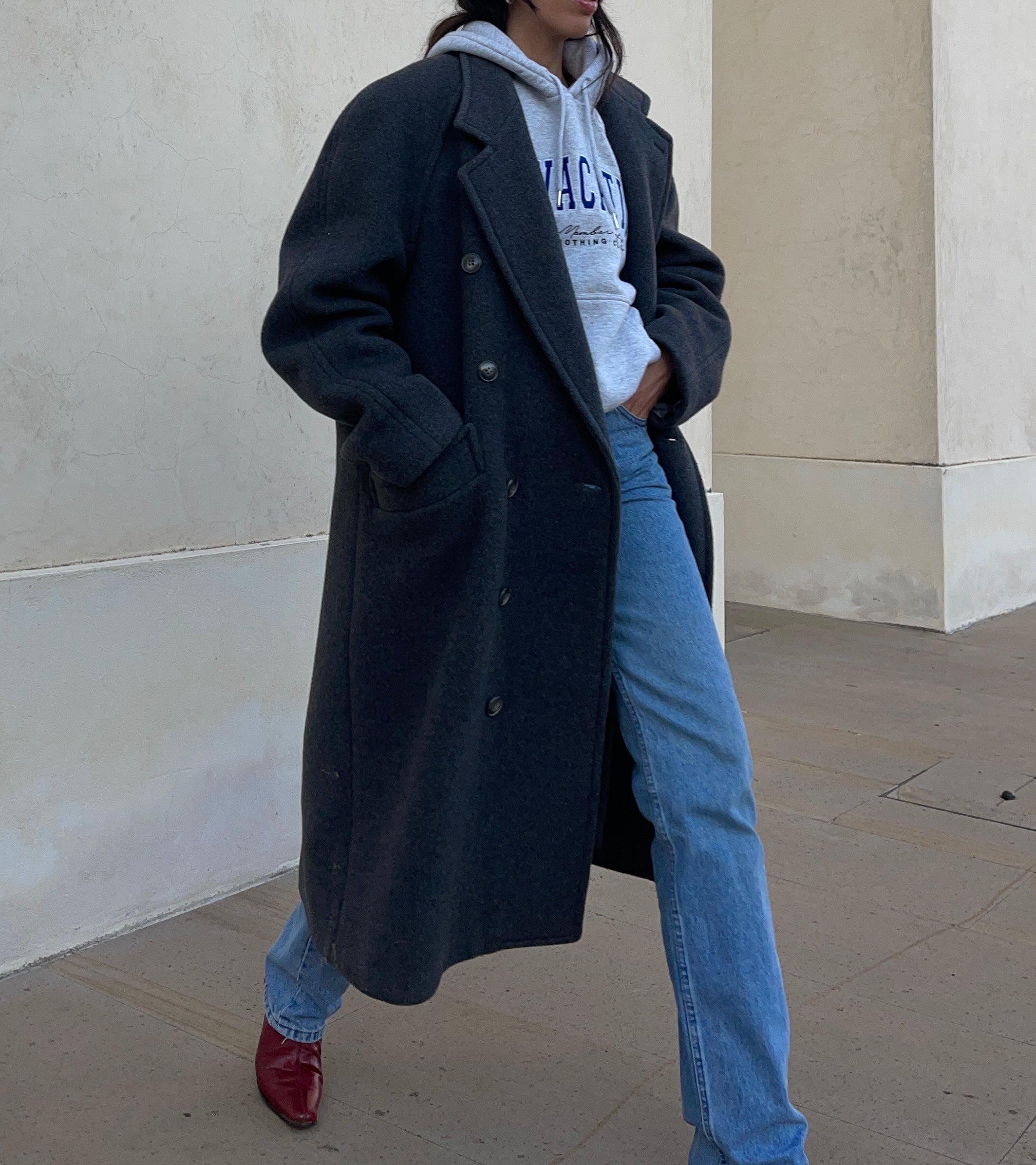 WOOL Grey coat