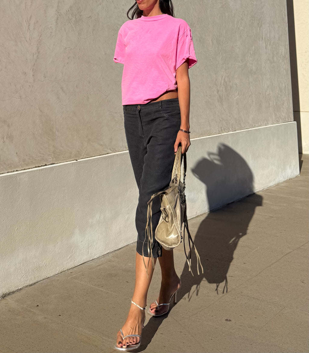 Linen Capri pants