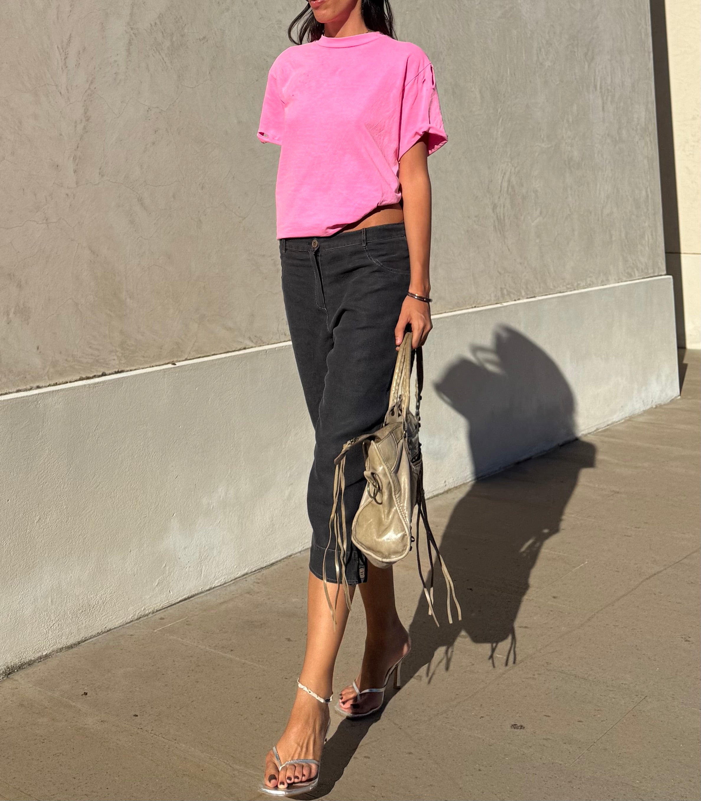 Linen Capri pants