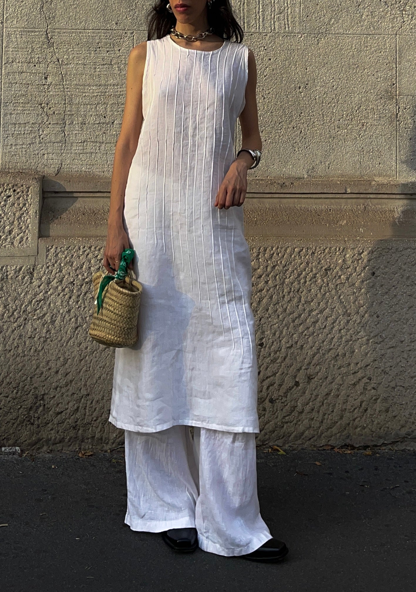 100 linen dress