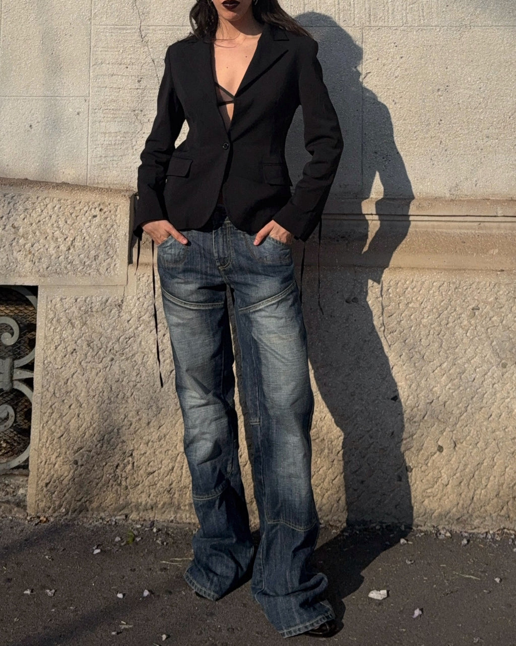 Corset blazer