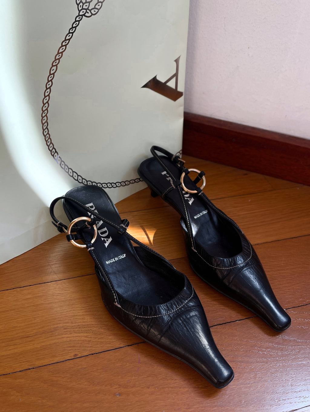 Prada vintage slingback