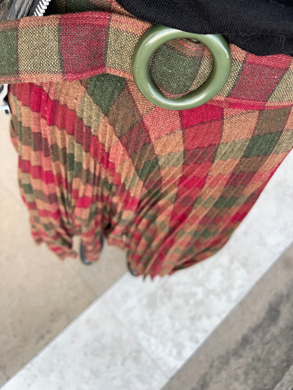 Wool skirt
