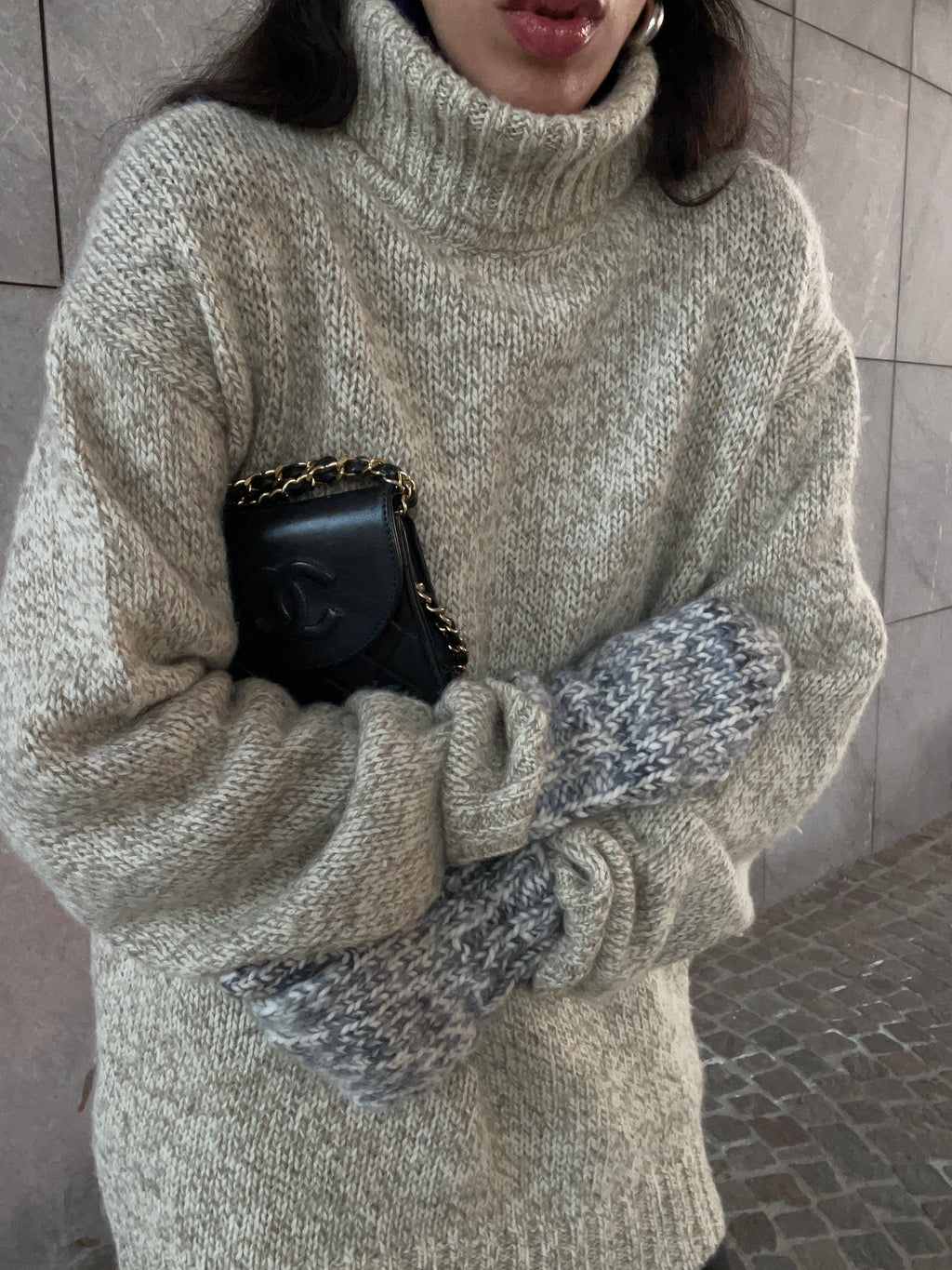 Mélange jumper