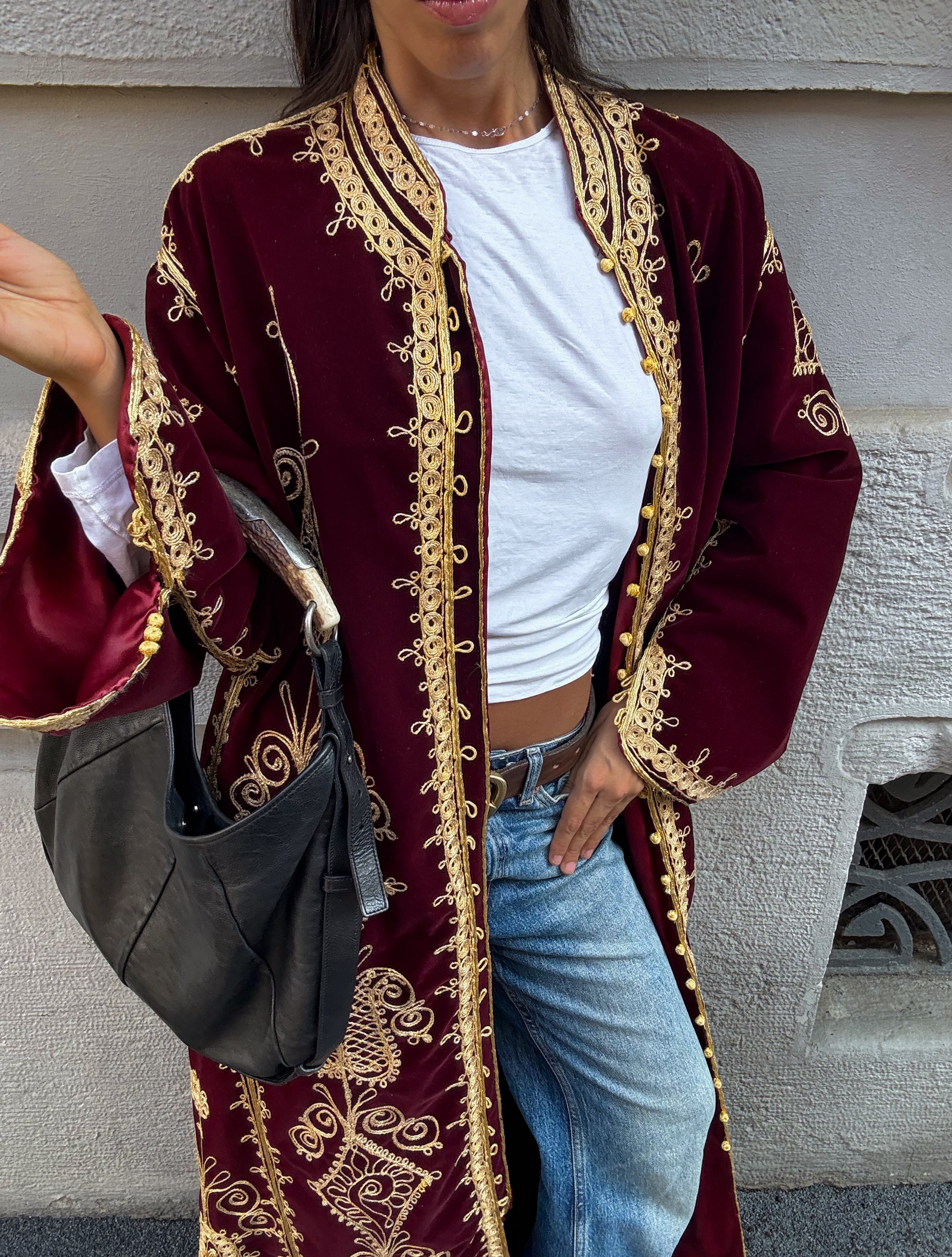 Radical chic queen coat