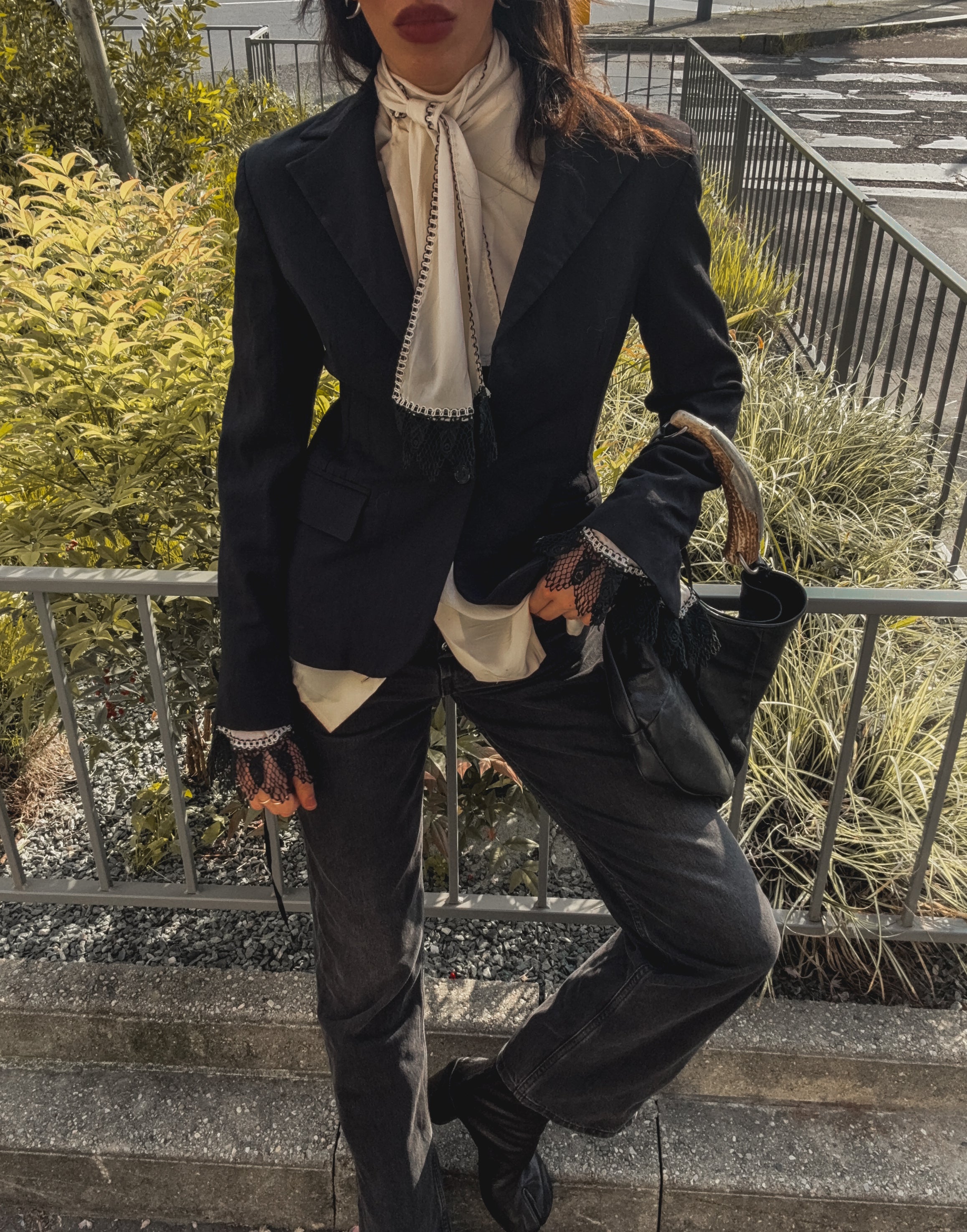 Corset blazer