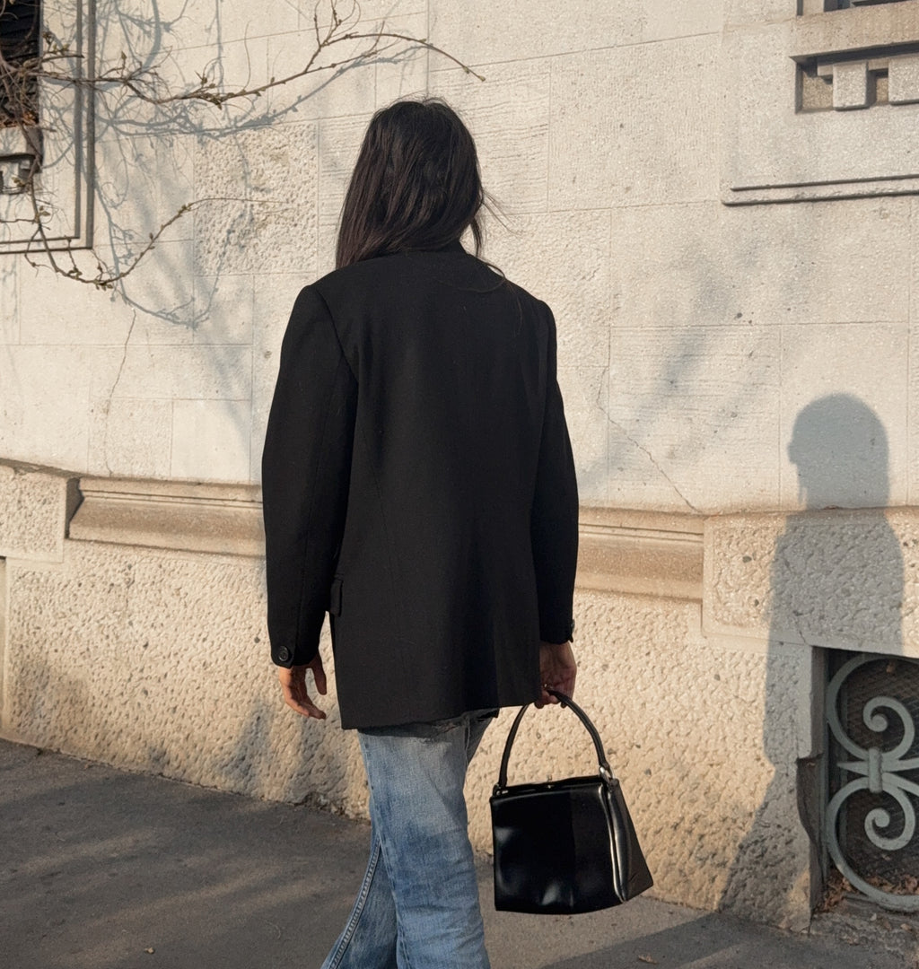 Wool marella black blazer