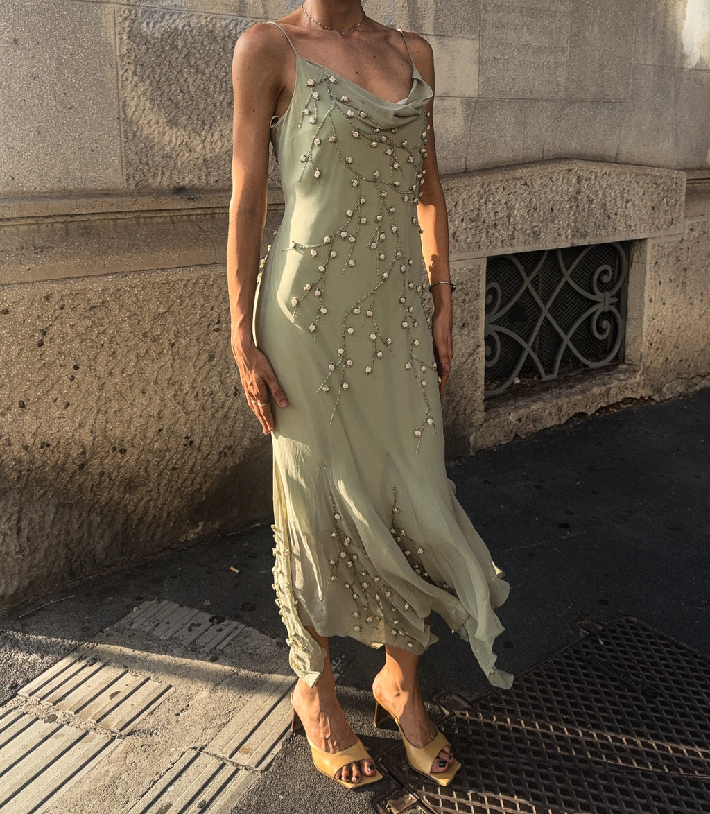 90s salvia dress