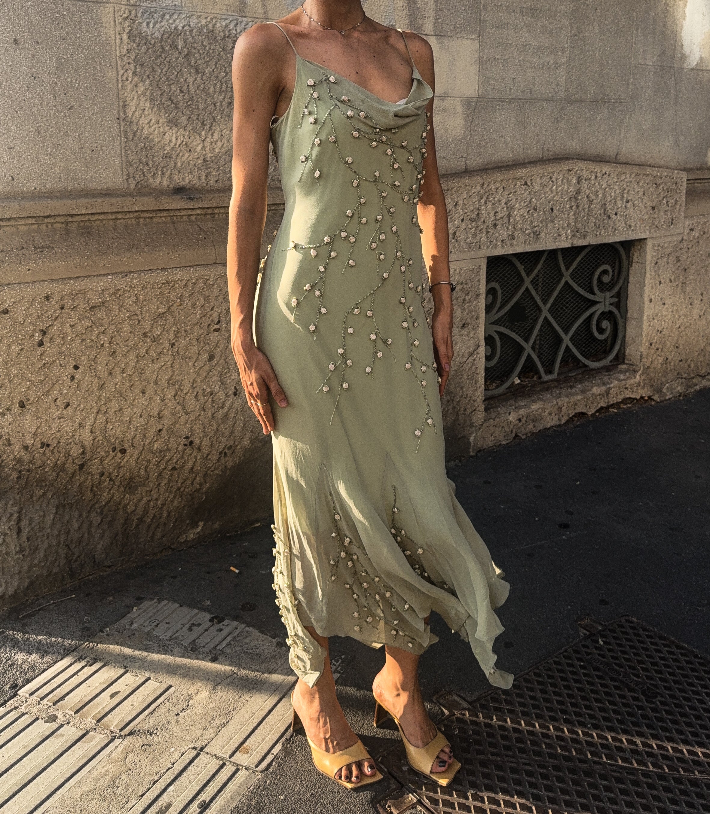 90s salvia dress