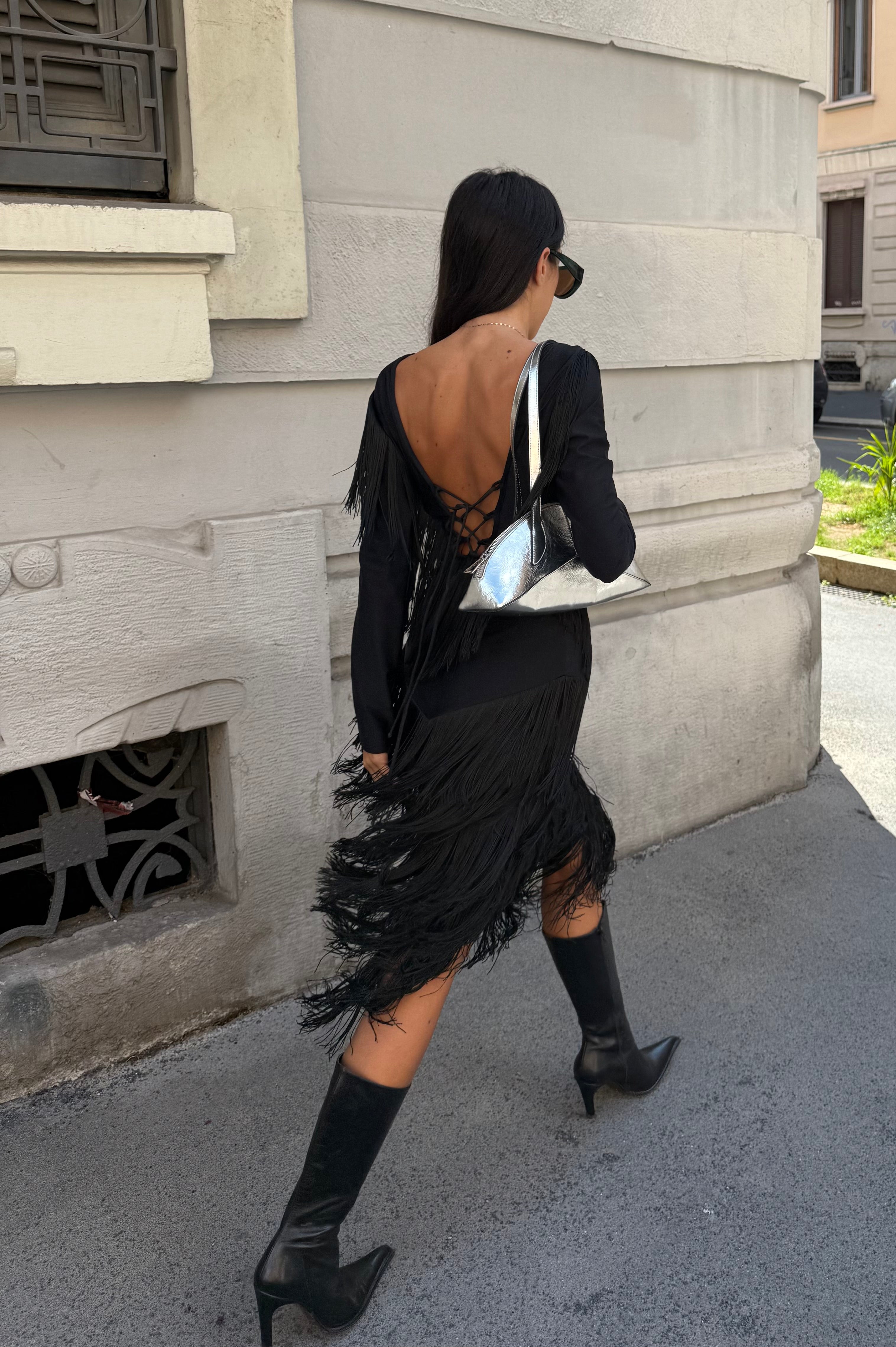 Fringed dress
