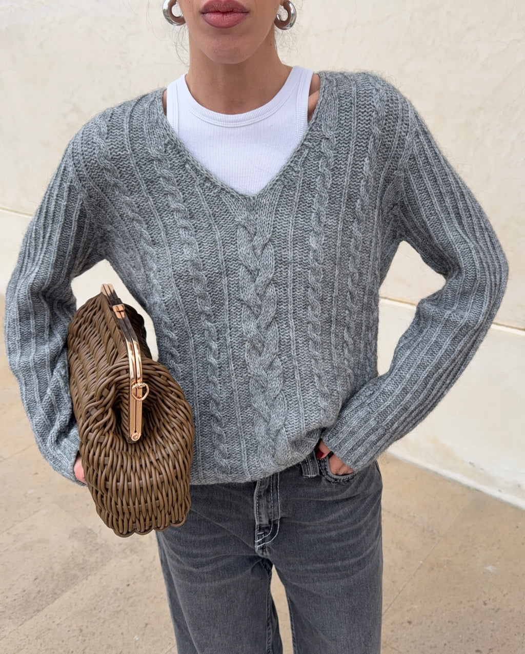 Alpaca wool blend  jumper