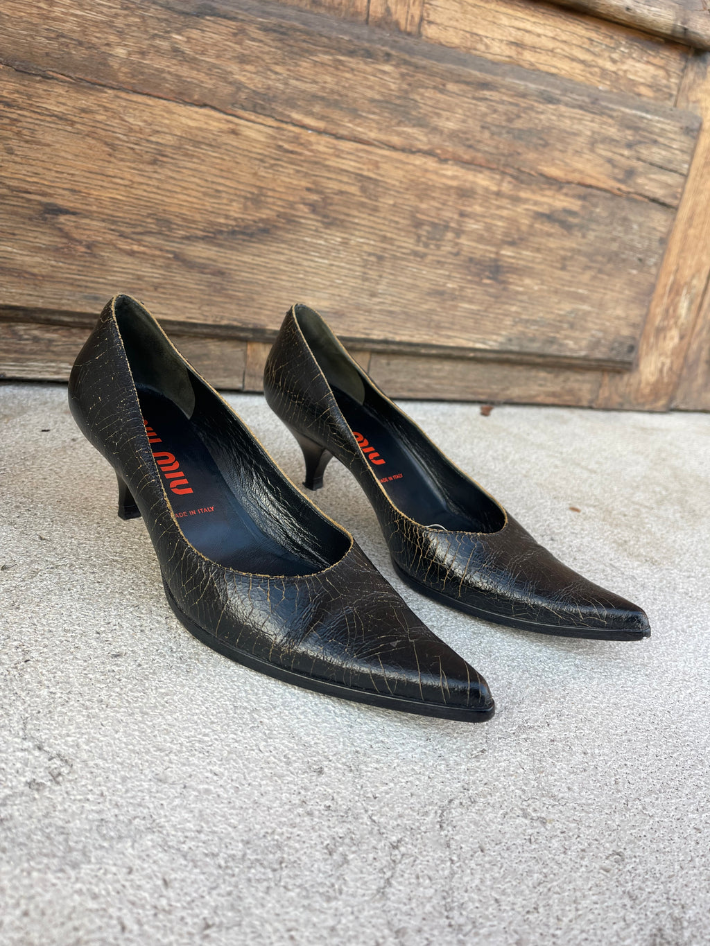 Miu miu archive pumps