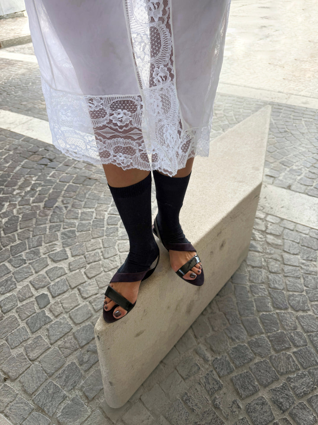 Miu miu violet sandals