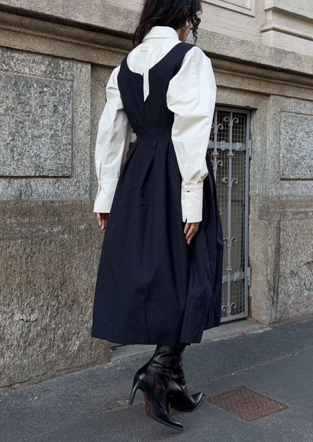 Fresco di lana Dress