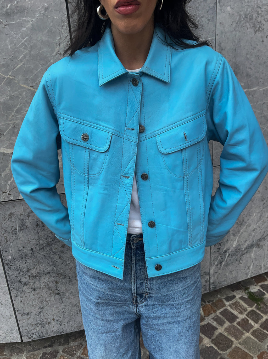 Celeste100 % leather jacket
