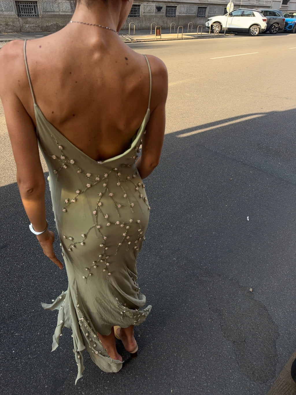 90s salvia dress