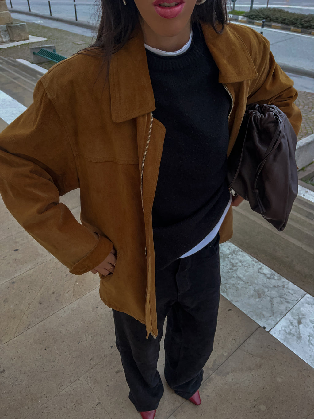 Camoscio jacket
