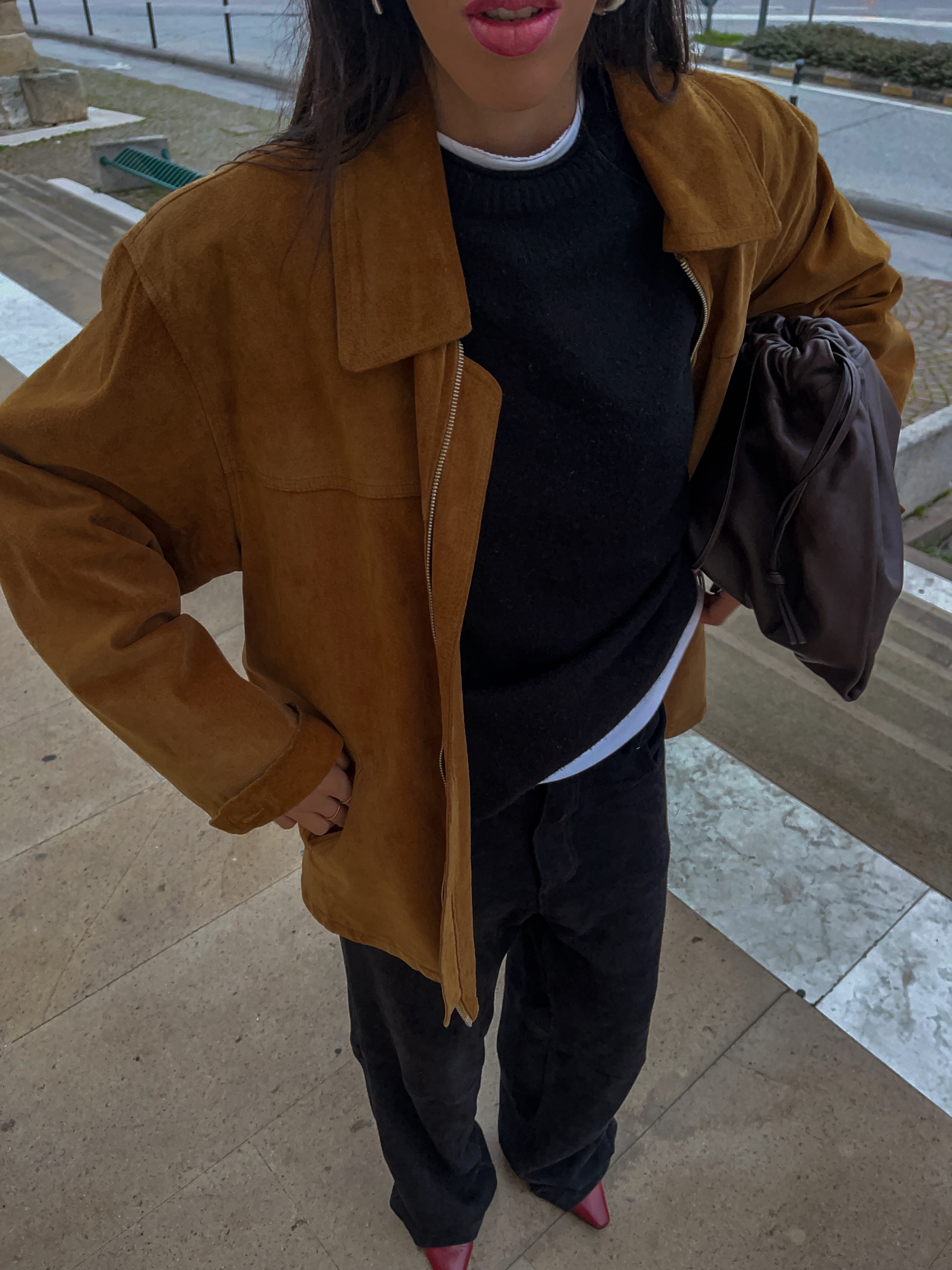 Camoscio jacket