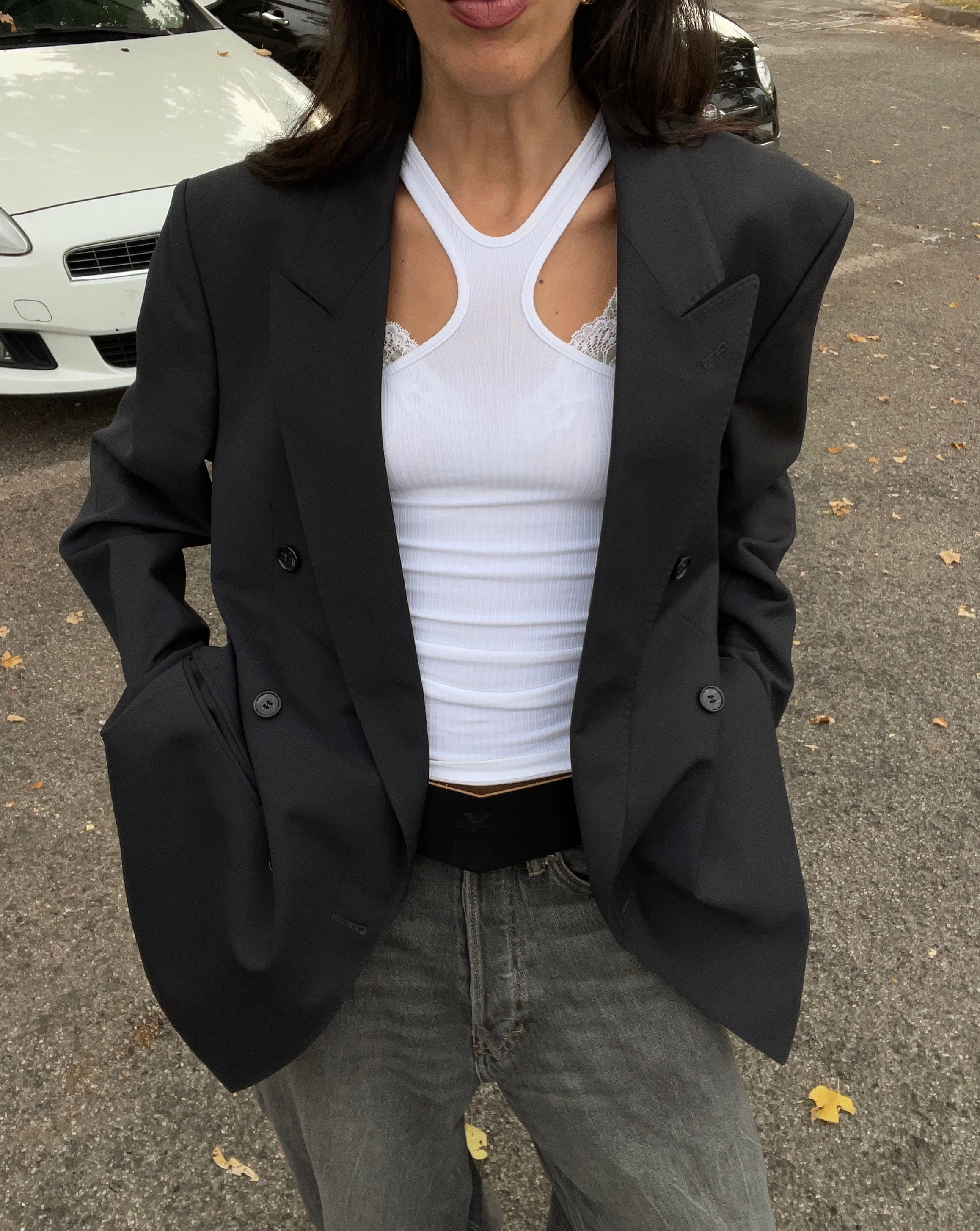 Blue blazer