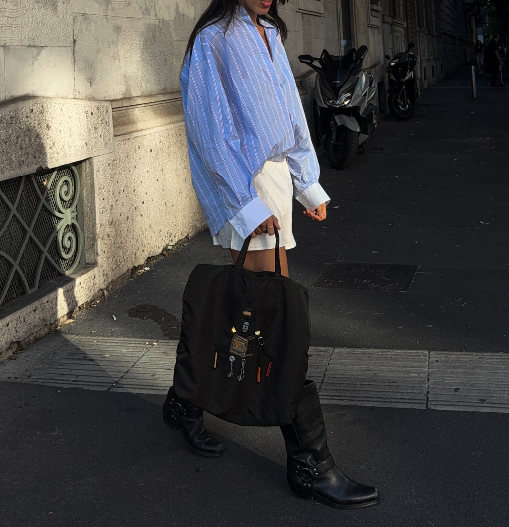 Prada robot 2005 tote bag
