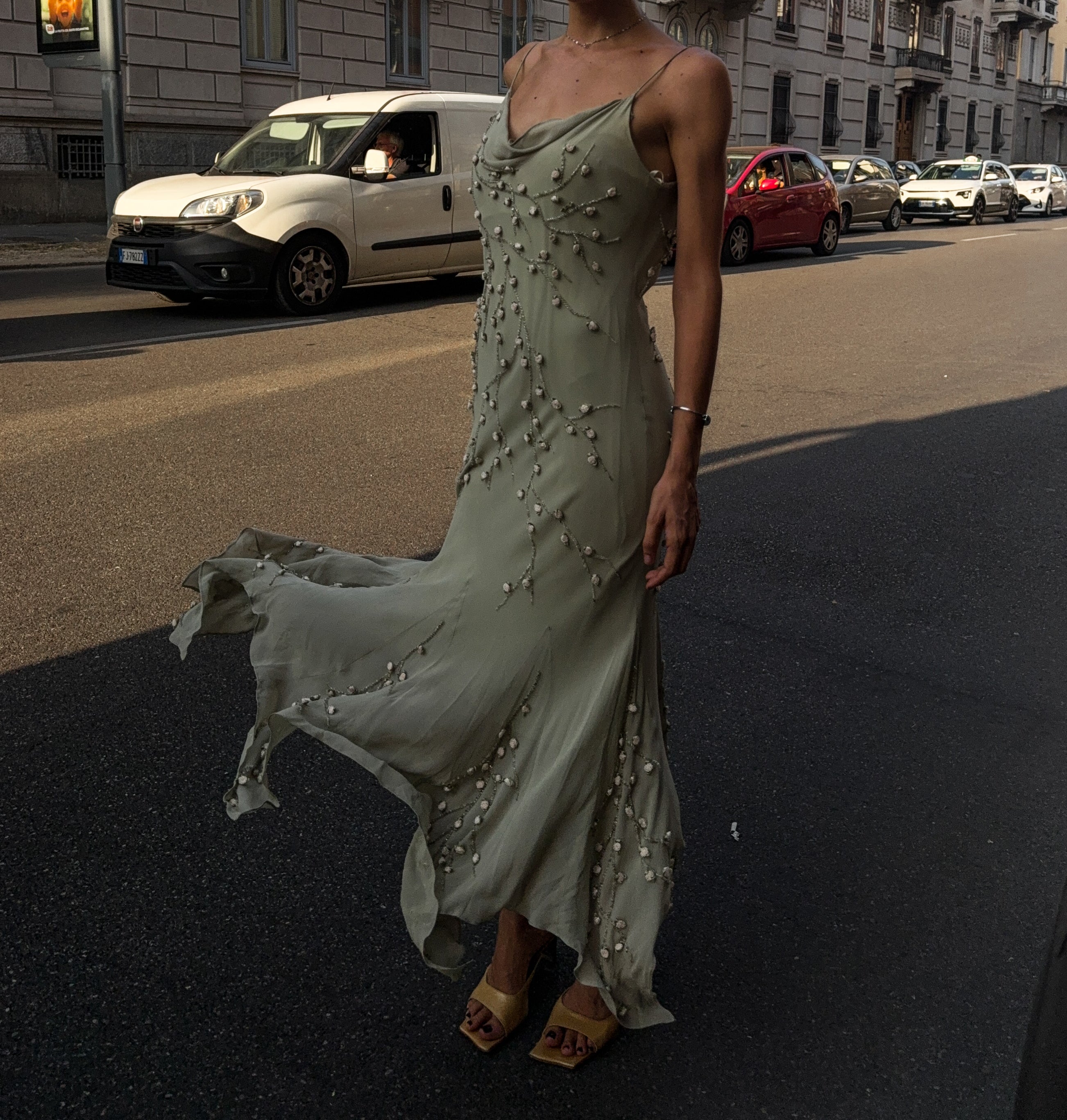 90s salvia dress