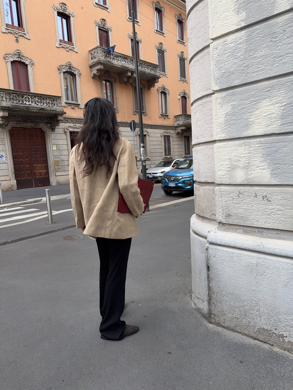 100% linen blazer