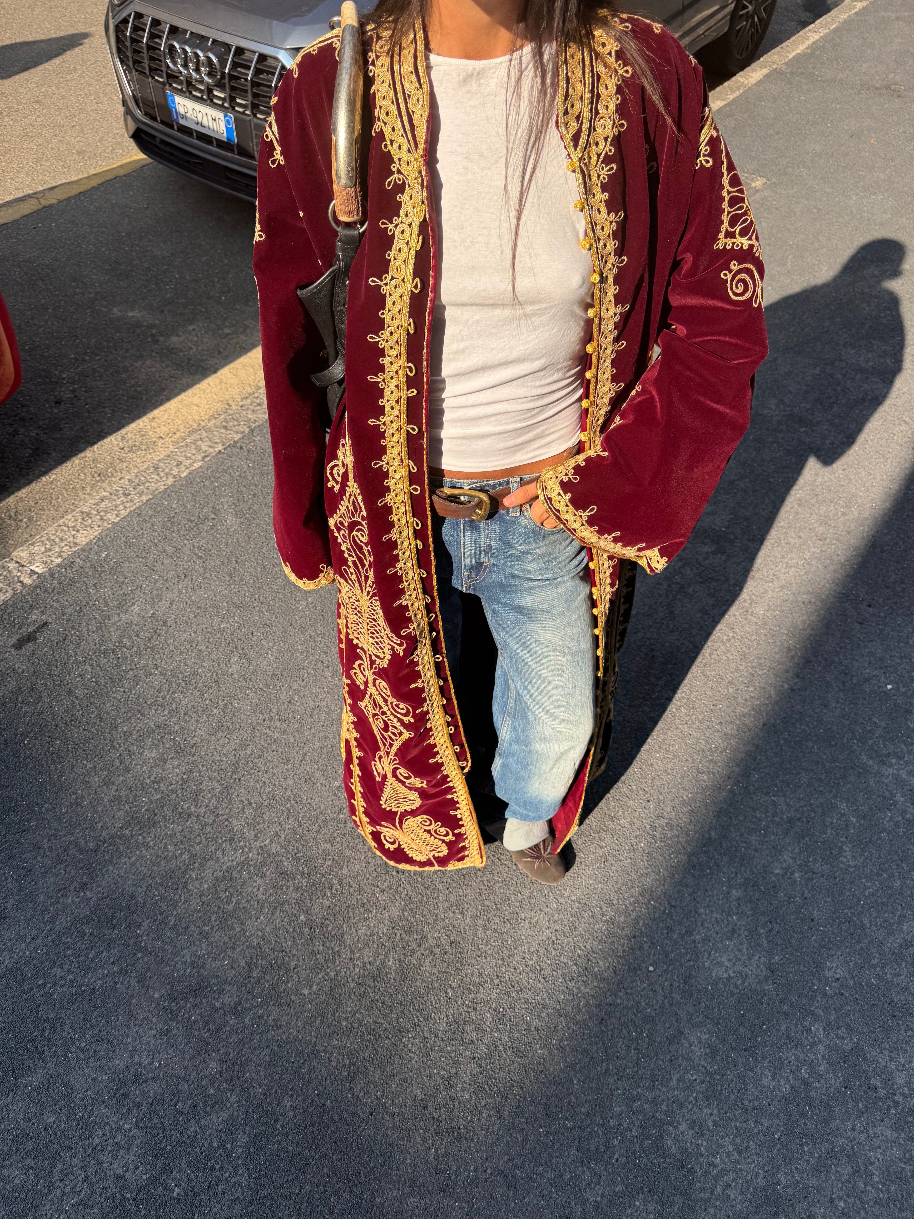 Radical chic queen coat