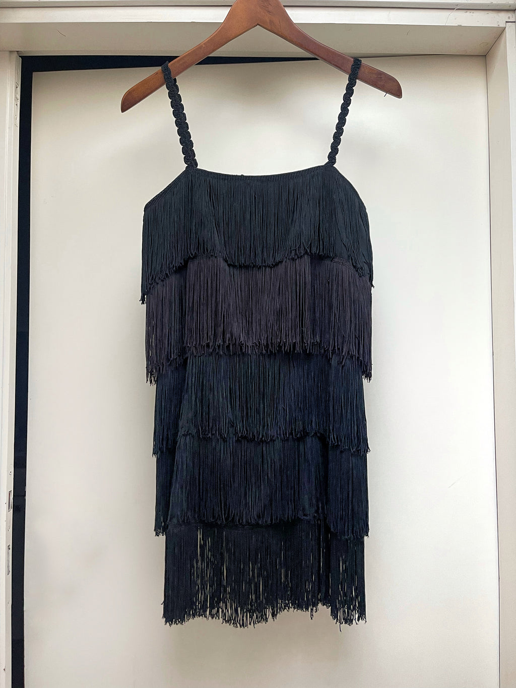 Fringed vintage dress