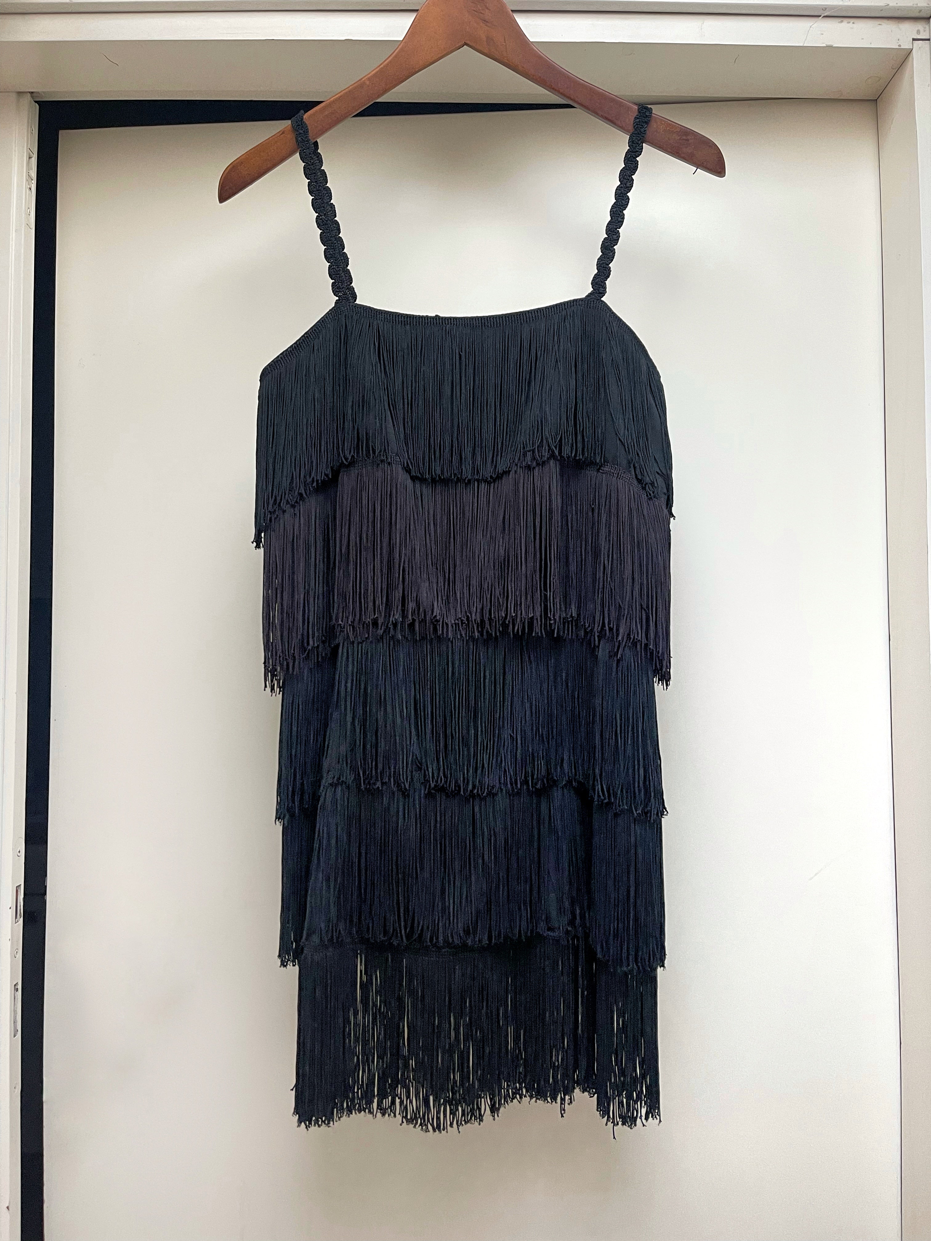 Fringed vintage dress