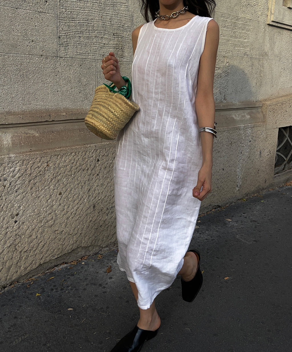 100 linen dress