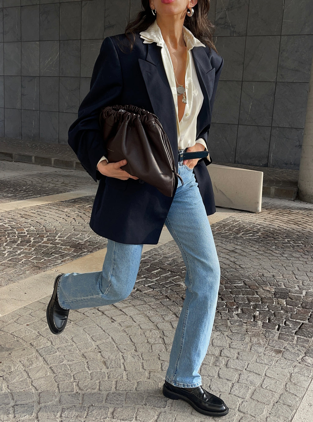 Blue blazer