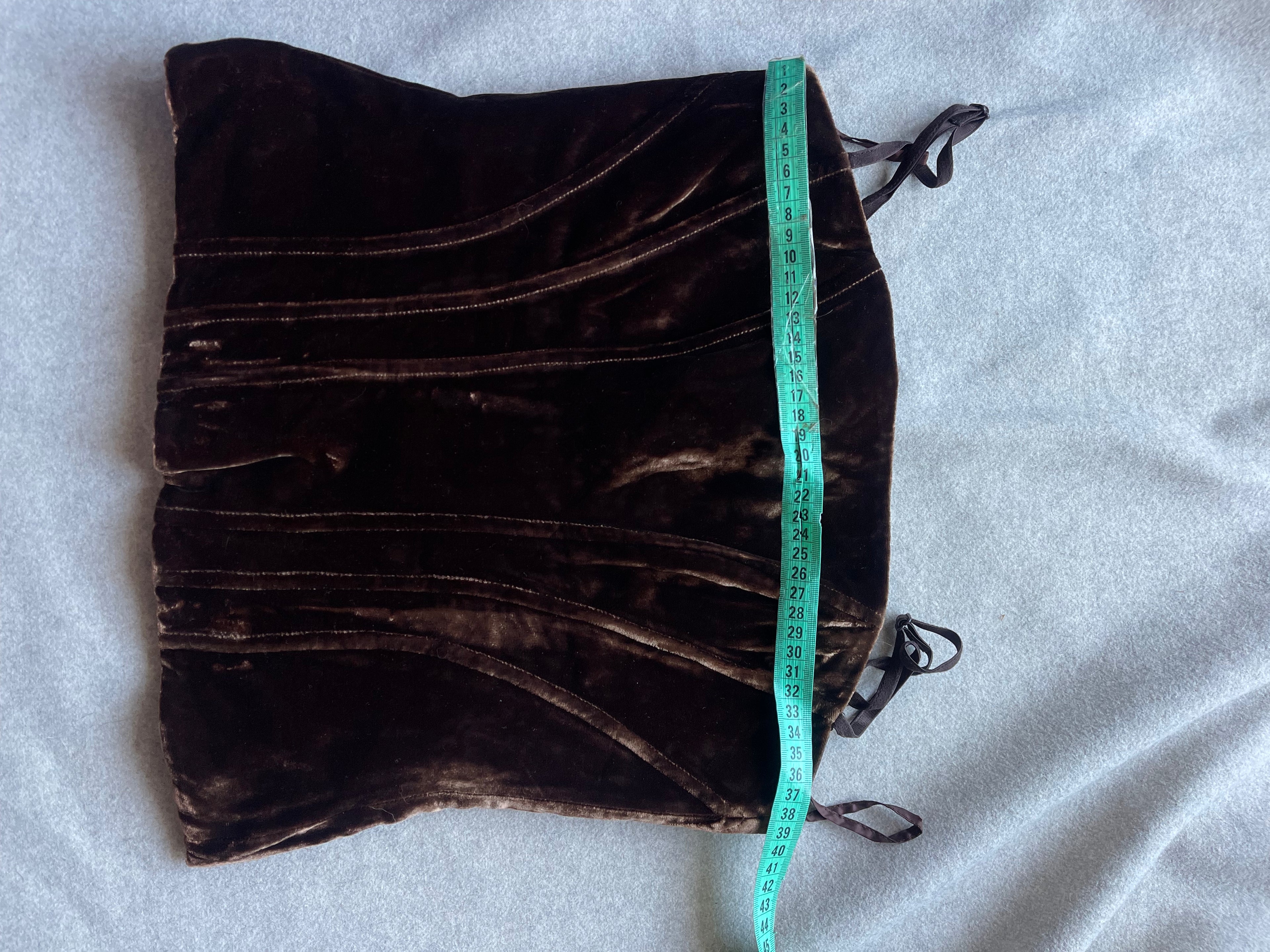 Luisa Spagnoli Velvet silk bustier