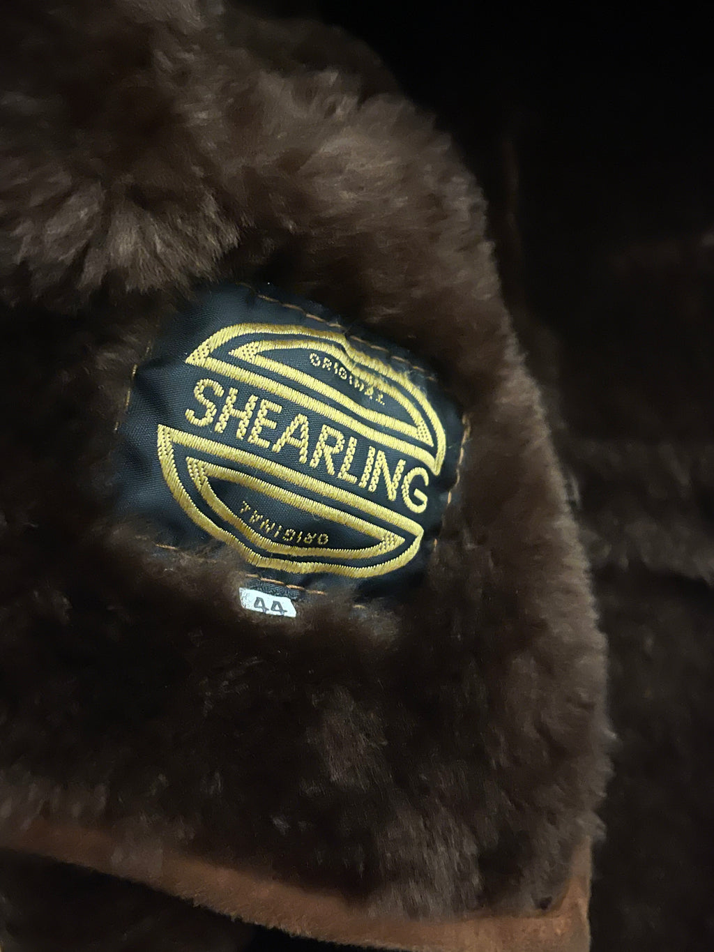 Chocolate shearling
