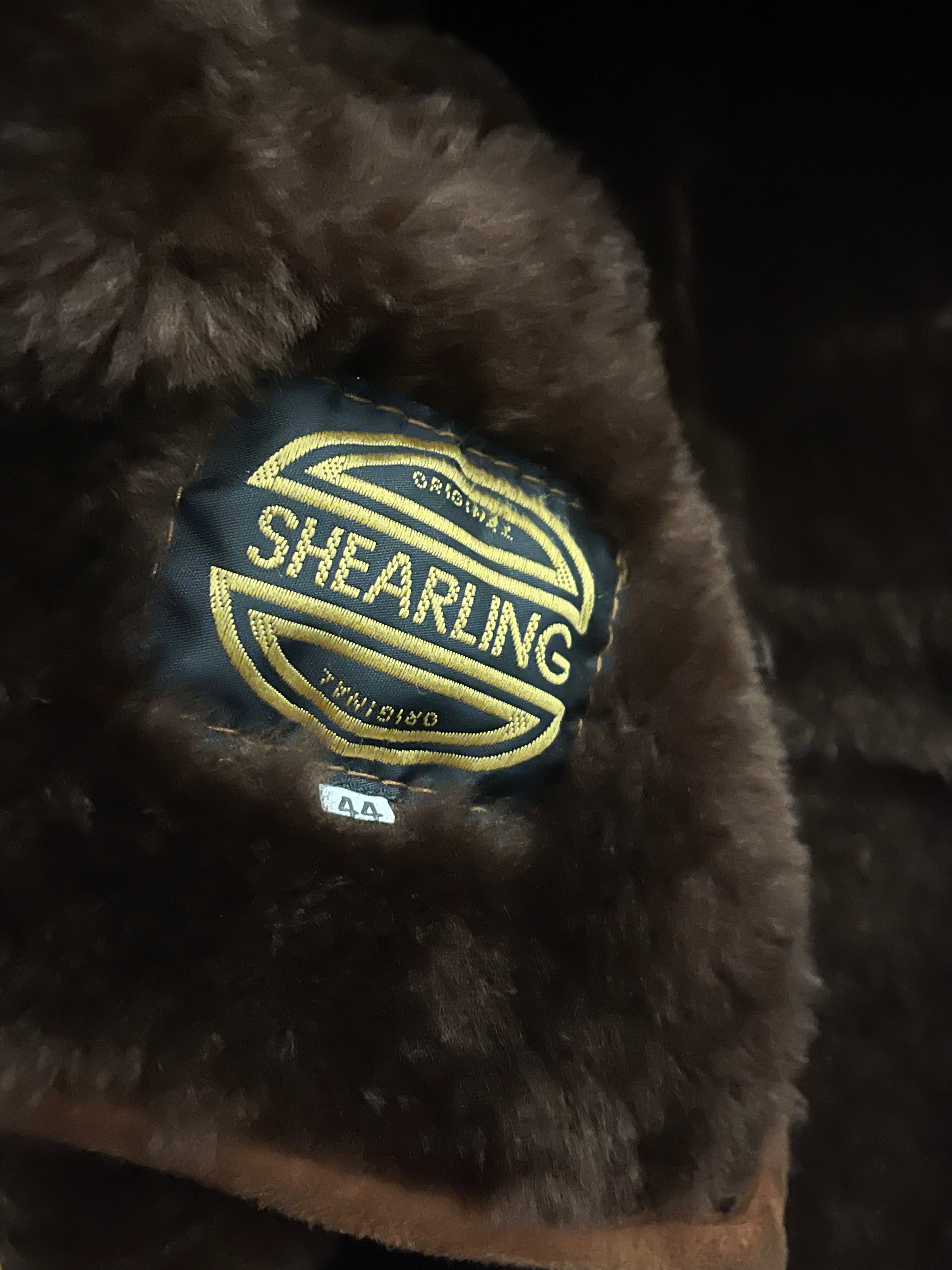Chocolate shearling