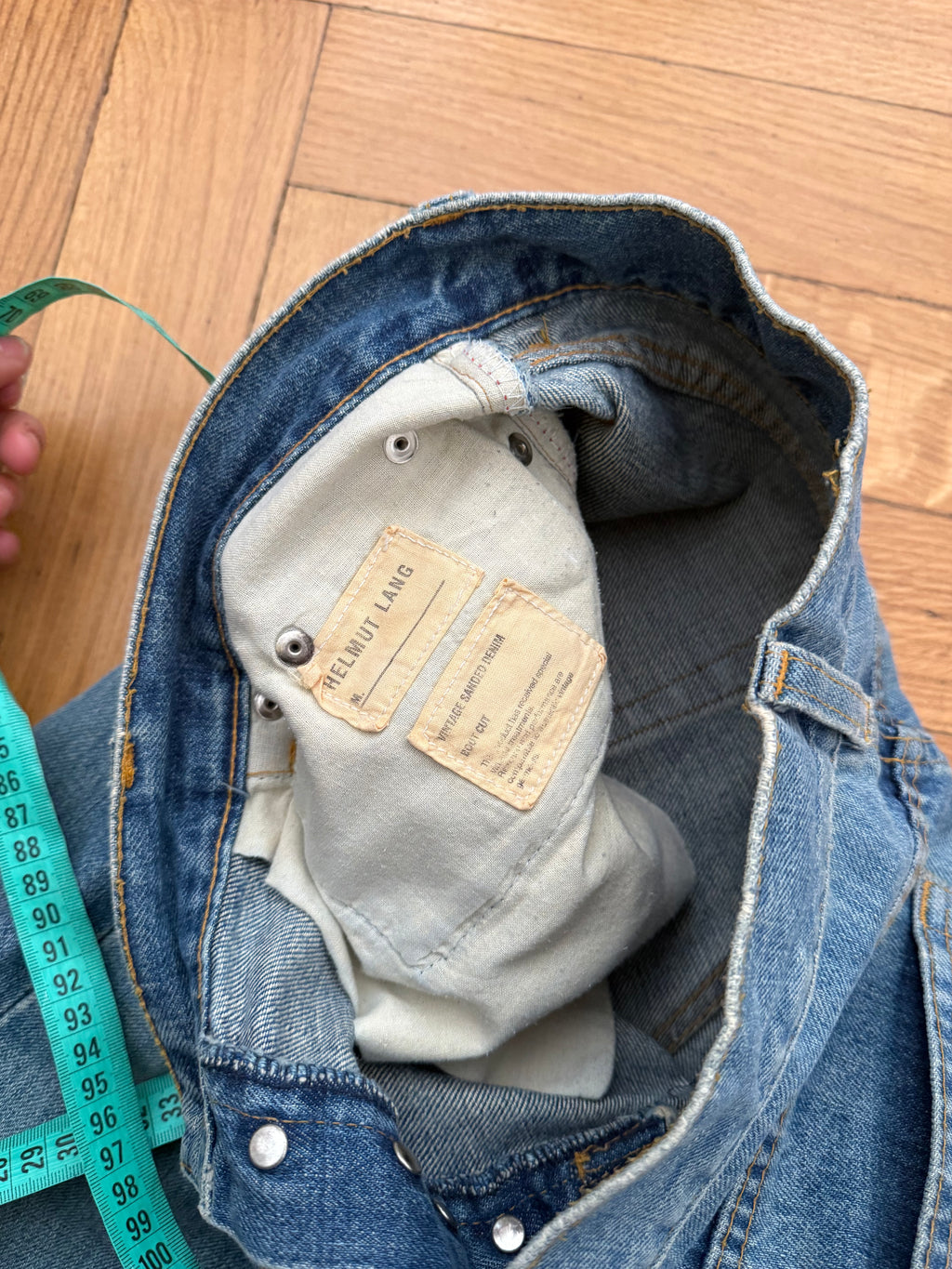 Helmut Lang denim