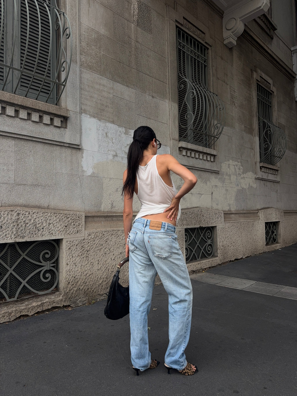 Cotton modal tank top