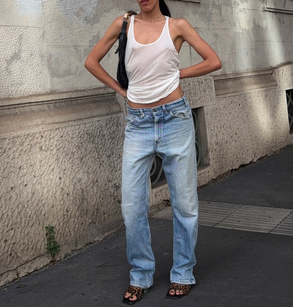 Cotton modal tank top