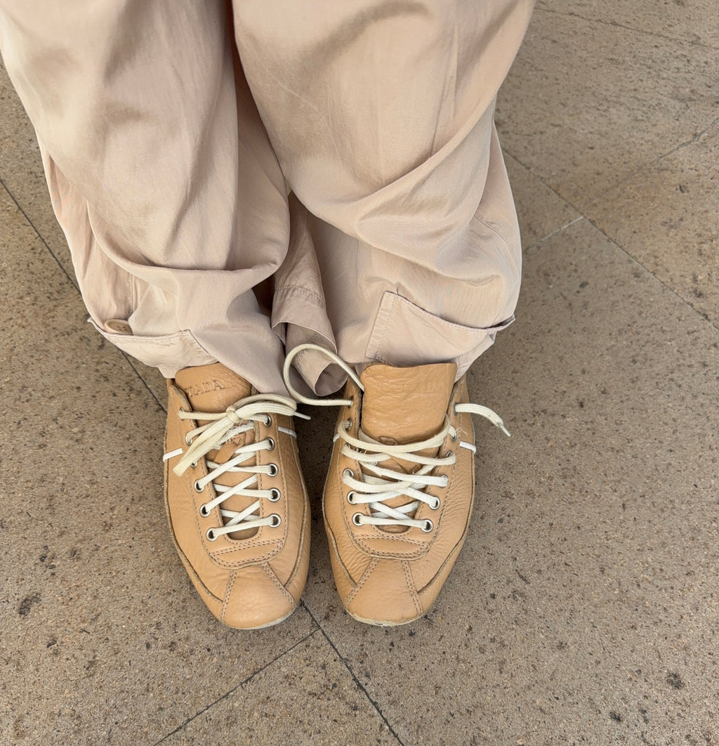 Car shoe x Prada vintage y2k sneakers