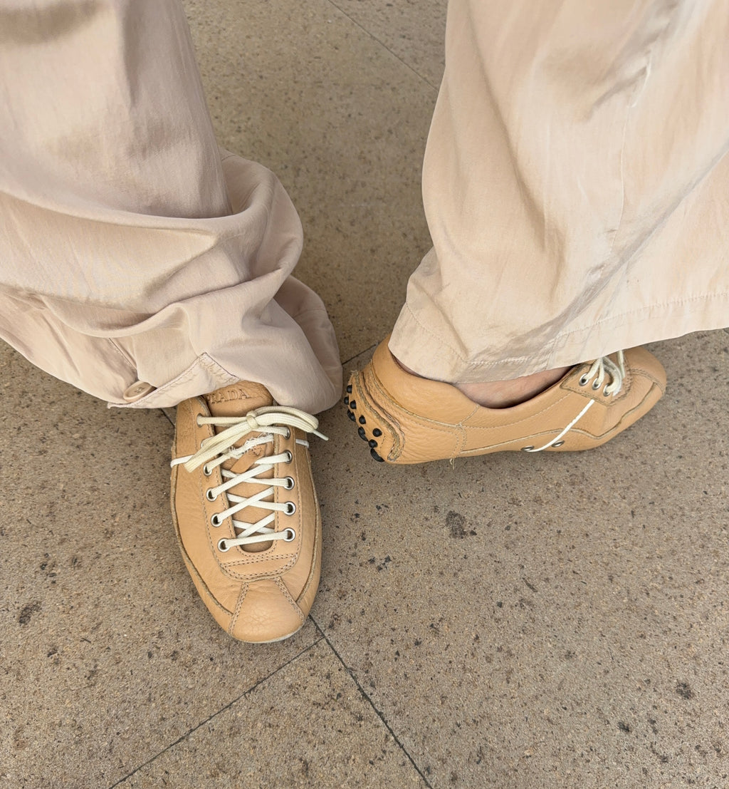 Car shoe x Prada vintage y2k sneakers