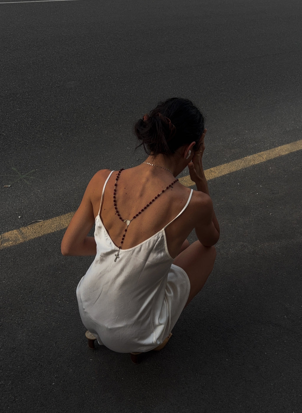 100% silk slip dress