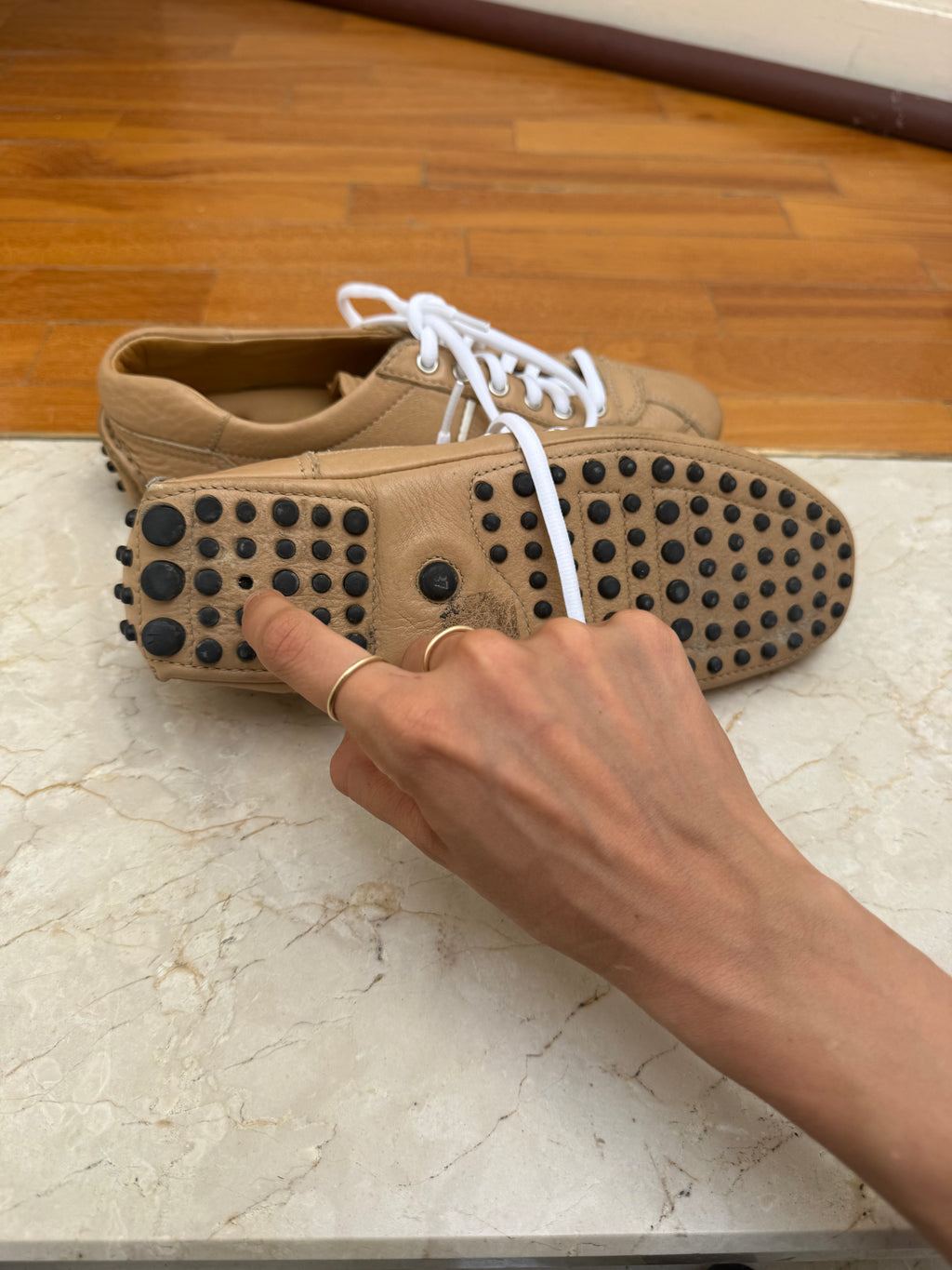 Car shoe x Prada vintage y2k sneakers