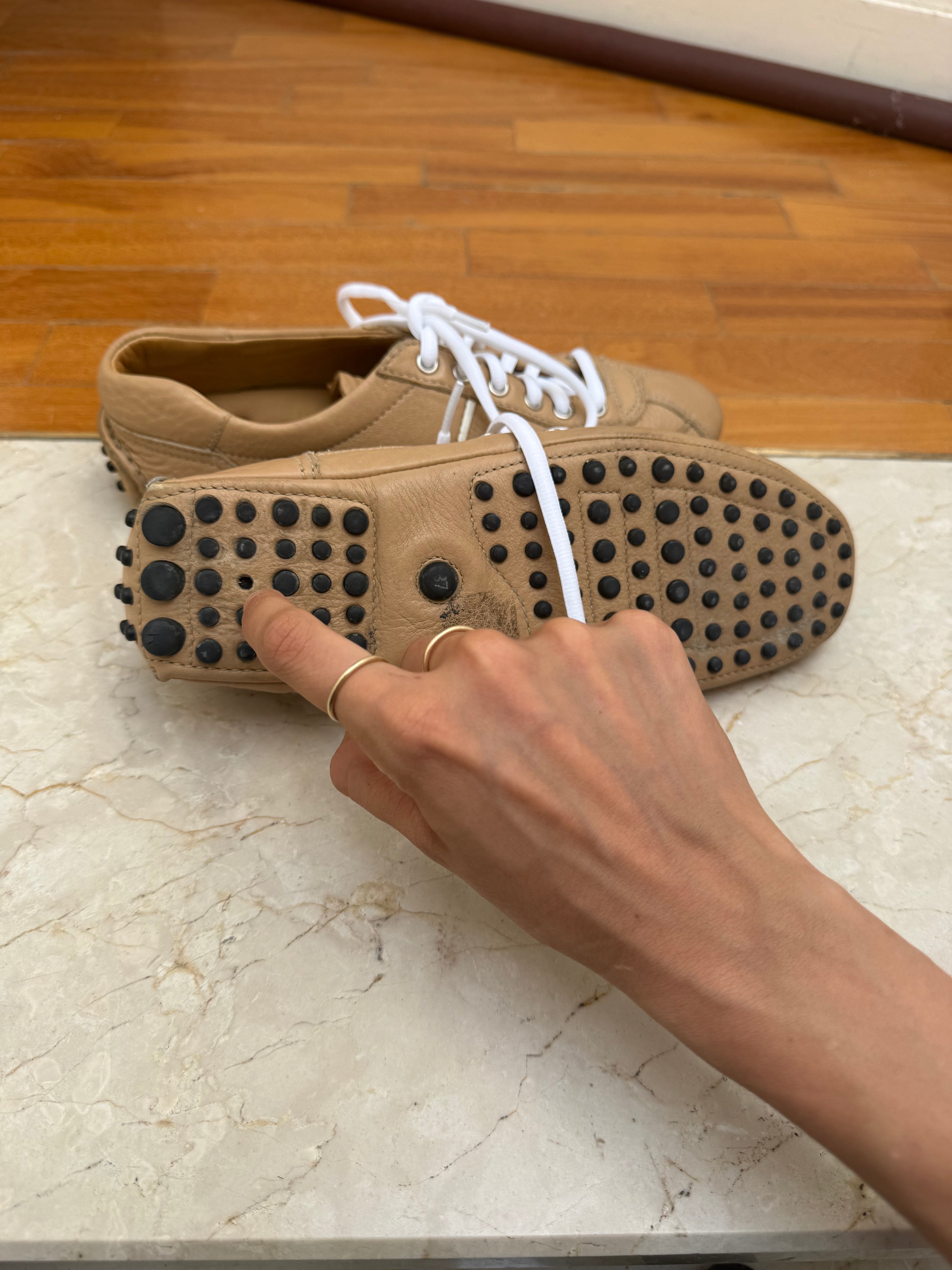 Car shoe x Prada vintage y2k sneakers