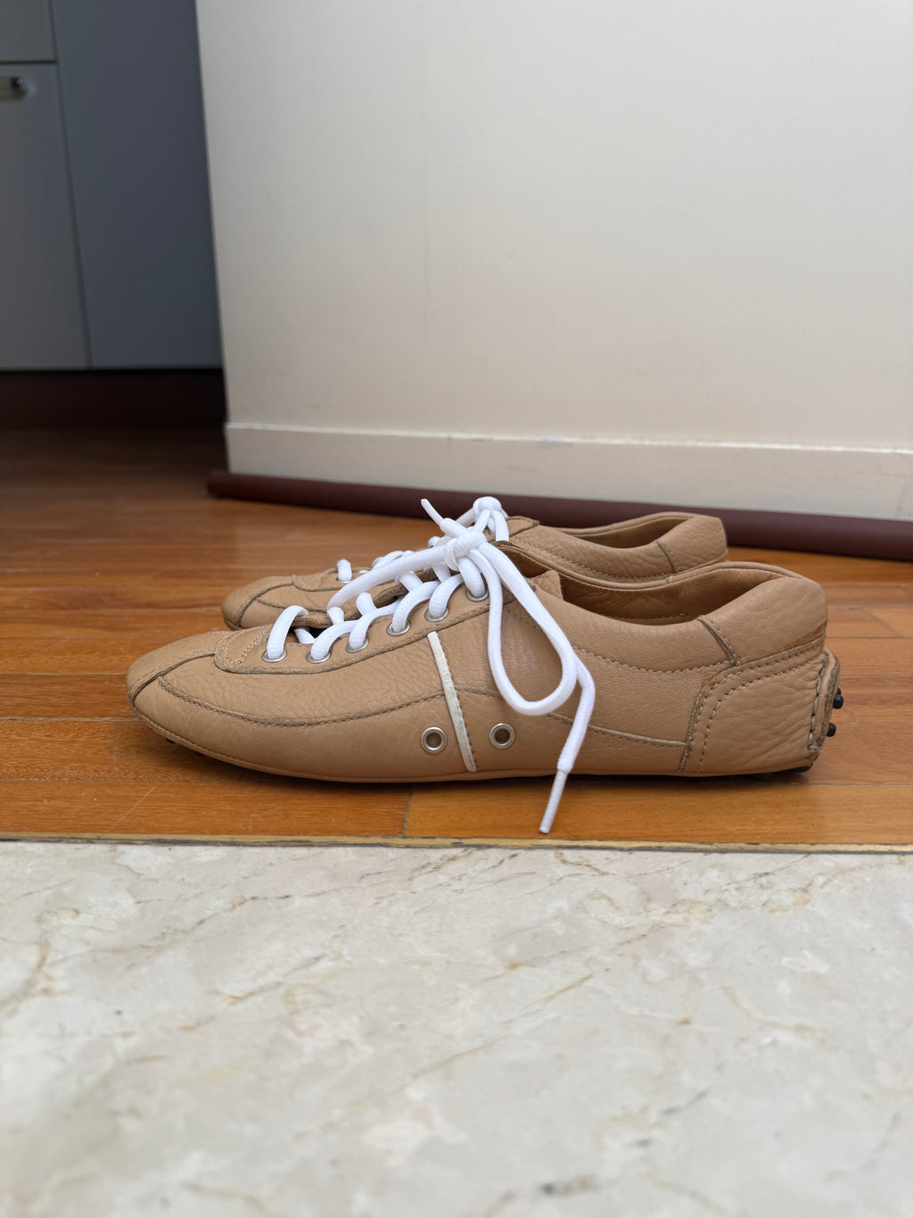 Car shoe x Prada vintage y2k sneakers